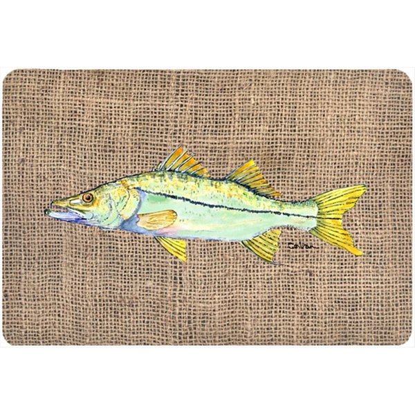 Skilledpower 9.25 x 7.75 in. Fish - Snook Mouse Pad; Hot Pad Or Trivet SK234525